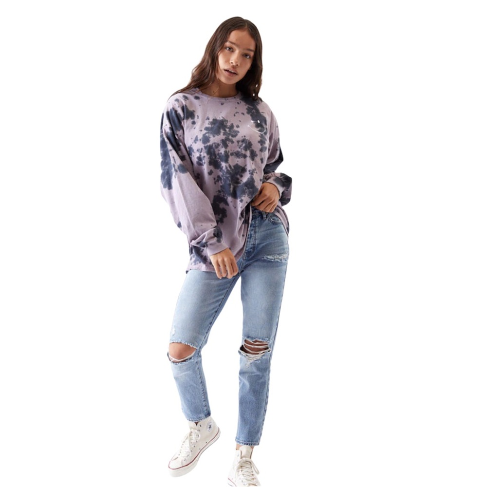 Pascun Light Mom Jeans Distressed Ankle Jeans 25